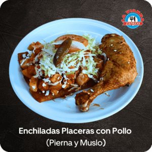Enchiladas Placeras con Pollo