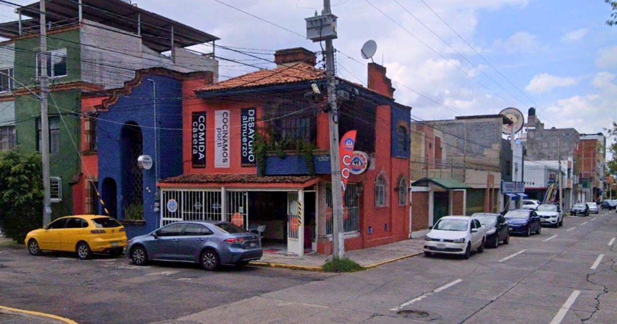 Fachada de La Vianda Cocina Moreliana en Zona Camelinas Morelia