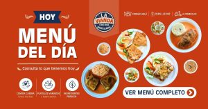 Comida Casera en Morelia para el 15 de mayo de 2026 con lasaña boloñesa, chile pasilla relleno y pechuga cordón blue en La Vianda Cocina Moreliana
