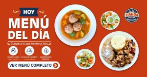 Menú del día en Morelia con comida casera en La Vianda Cocina Moreliana en Zona Camelinas