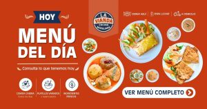 Comida Casera en Morelia para el 8 de mayo de 2026 con lasaña de atún, chile poblano relleno de queso y pechuga cordón bleu en La Vianda Cocina Moreliana